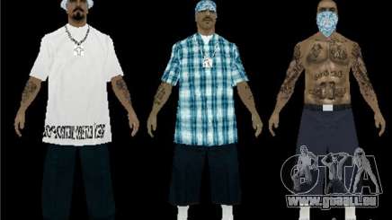 Nouveau gang The Rifa de peaux pour GTA San Andreas