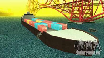 Drivable Cargoship pour GTA San Andreas