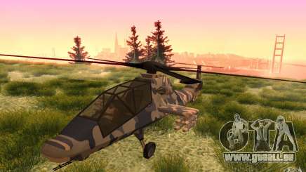 Sikorsky RAH-66 Comanche Camo für GTA San Andreas