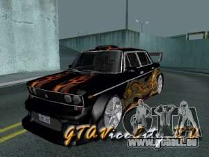 Mélodie de VAZ 2106 GTX pour GTA San Andreas