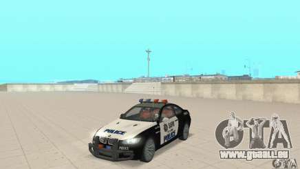 BMW M3 E92 Police für GTA San Andreas