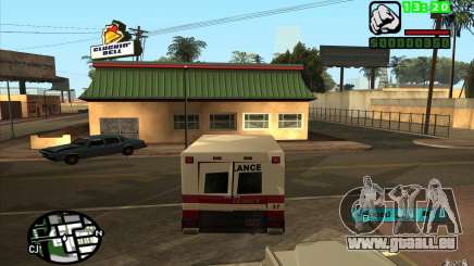 Toutes les machines sont peintes + personnes entrant dans le bâtiment pour GTA San Andreas