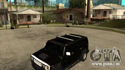 AMG H2 HUMMER SUV FBI pour GTA San Andreas