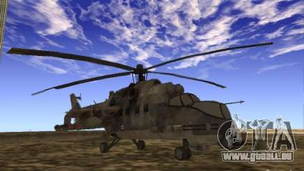 Mi-24 de COD MW 2 pour GTA San Andreas