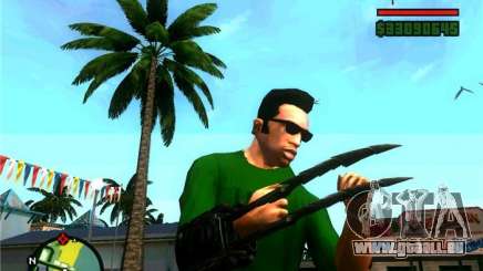 Les griffes d'un prédateur pour GTA San Andreas