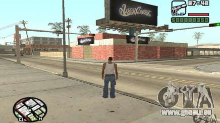 Ein Paint Shop West Coast Customs für GTA San Andreas