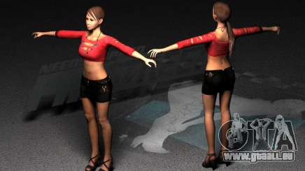 Skin Girl NFS PS pour GTA San Andreas