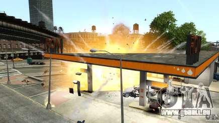 Explosion &amp; Fire Tweak 1.0 pour GTA 4