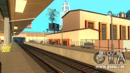 Die hohen Plattformen an Bahnhöfen für GTA San Andreas