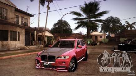 BMW X5 with Wagon BEAM Tuning pour GTA San Andreas
