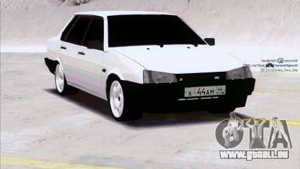 VAZ 21099 blanc pour GTA San Andreas