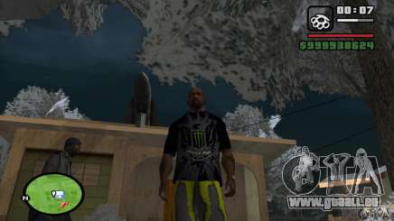 Monster energy suit pack pour GTA San Andreas