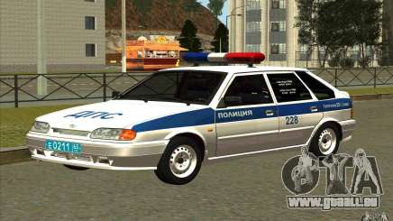 VAZ 2114 Polizei DPS für GTA San Andreas