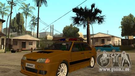 VAZ 2115 Tuning de voiture de Police pour GTA San Andreas