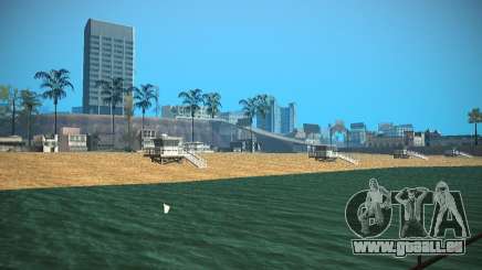 New textures beach of Santa Maria für GTA San Andreas