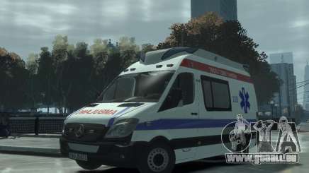 Mercedes-Benz Sprinter Azerbaijan Ambulance v0.1 pour GTA 4