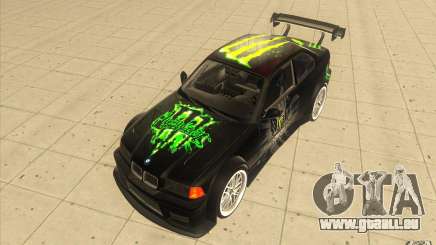 BMW M3 E36 1994 avec unique nouveau vinyle pour GTA San Andreas