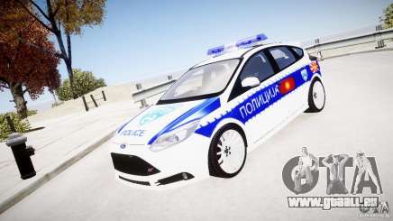 Ford Focus Macedonian Police pour GTA 4