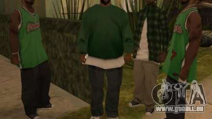 Modèles standard de Grove Street pour GTA San Andreas