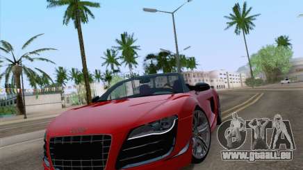 Audi R8 GT Spyder für GTA San Andreas