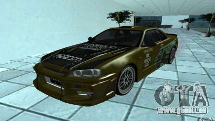 Nissan Skyline GT-R pour GTA San Andreas