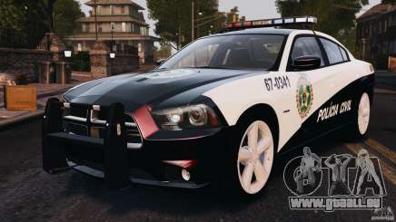 Dodge Charger RT Max Police 2011 [ELS] für GTA 4