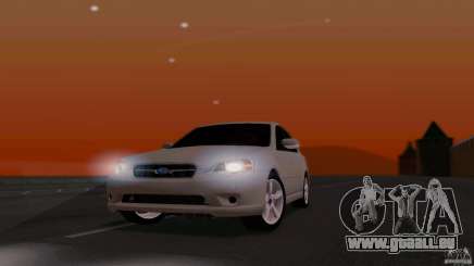 Subaru Legacy blanc pour GTA San Andreas