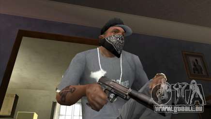 Pistole mit Schalldämpfer für GTA San Andreas