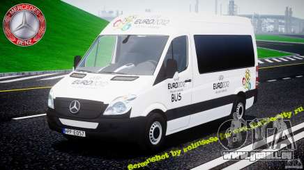Mercedes-Benz Sprinter Euro 2012 белый pour GTA 4