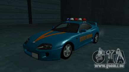 Toyota Supra California State Patrol für GTA San Andreas