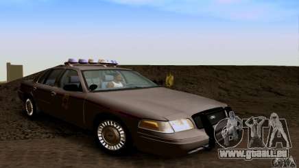 Ford Crown Victoria Mississippi Police pour GTA San Andreas