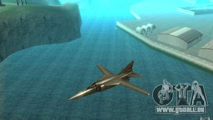 MiG-23 nach unten der Flogger für GTA San Andreas