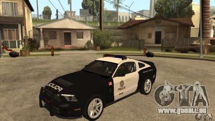 Shelby GT500 2010 Police für GTA San Andreas