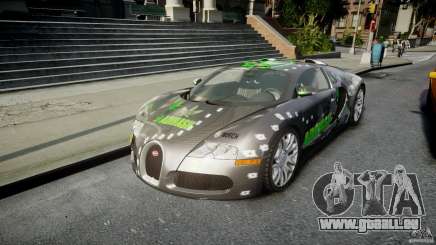 Bugatti Veyron 16.4 v1.0 new skin pour GTA 4