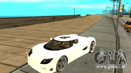 Koenigsegg CCRT für GTA San Andreas