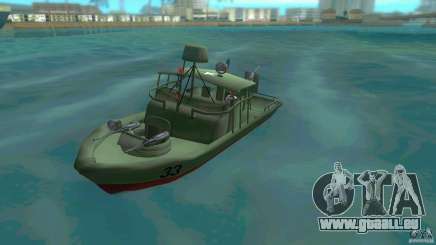 Patrol Boat River Mark 2 (Player_At_Wheel) für GTA Vice City