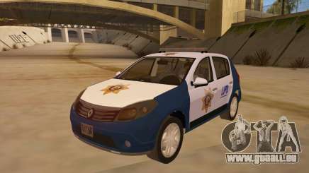 Renault Sandero Police LV für GTA San Andreas