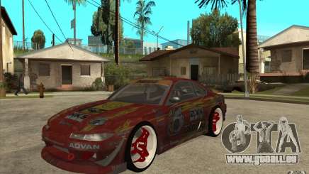 Nissan Silvia HKS Genki pour GTA San Andreas