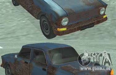 Rusty Moskvitch 408 pour GTA San Andreas