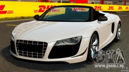 Audi R8 GT Spyder 2012 pour GTA 4