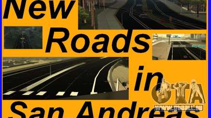 New Roads in San Andreas für GTA San Andreas