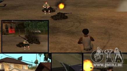 BATTLE TANK für GTA San Andreas