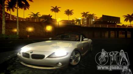 BMW Z4 silver für GTA San Andreas