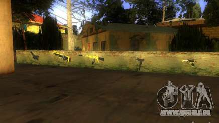 Armes sur Grove Street pour GTA San Andreas