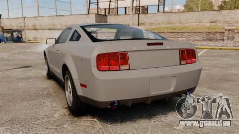 Ford Mustang Shelby GT500 2008 pour GTA 4