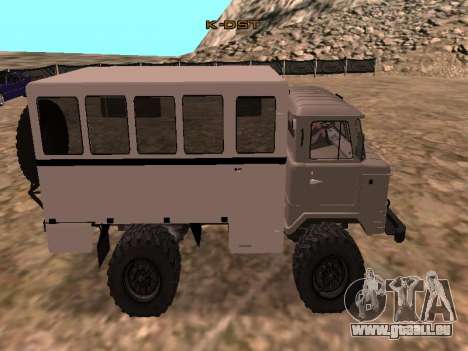 Regardez le GAZ 66 pour GTA San Andreas