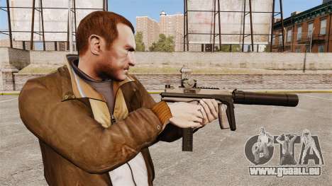 Taktische MP9 Maschinenpistole v1 für GTA 4