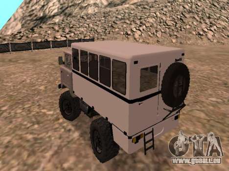 Regardez le GAZ 66 pour GTA San Andreas