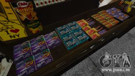 Les kiosques mis à niveau et des charrettes de d pour GTA 4