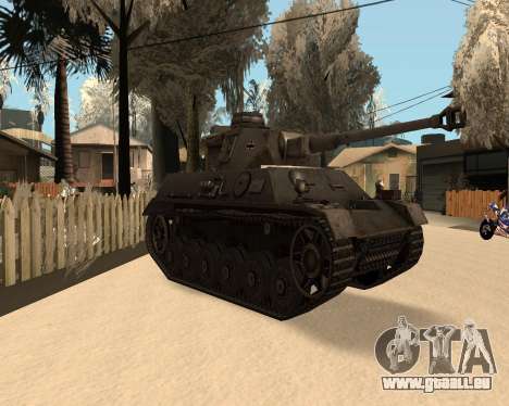 Panzerkampfwagen für GTA San Andreas